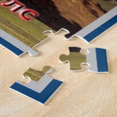 モンゴル – 風景 –  ジグソーパズル (側面)