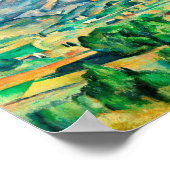 モンサントビクトワールbyポールセザンヌ ポスター (角)