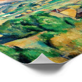 モンサントビクトワールbyポール・セザンヌ ポスター (角)