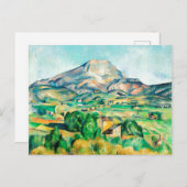 モンサントヴィクトワールバイポールセザンヌ ポストカード (正面/裏面)