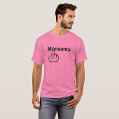 モンサントTシャツフリップ Tシャツ (正面フル)
