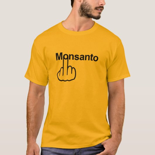モンサントTシャツフリップ Tシャツ (正面)