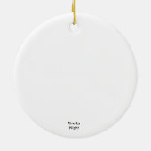 モンサンミッシェル セラミックオーナメント (裏面)