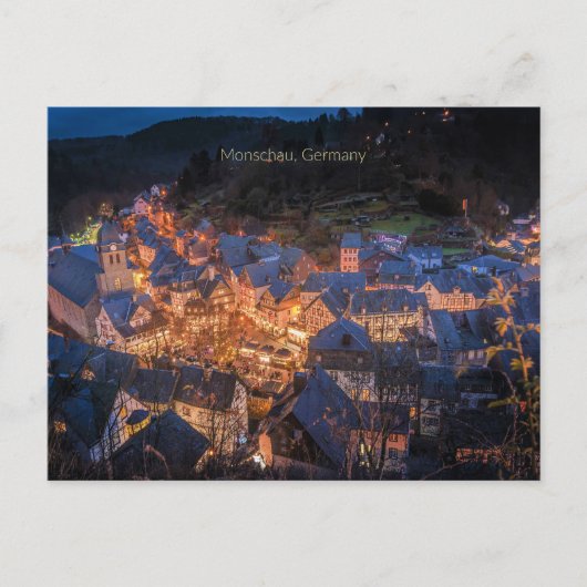 モンシャウ，ドイツ，フェスティバルシーズン， ポストカード (正面)