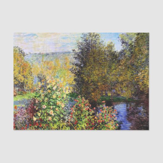 モンジェロンの庭の角 薄葉紙 (正面)