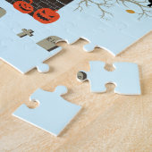 モンスおもしろいターファミリー幽霊のよく出るハウス ジグソーパズル (側面)