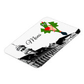 モンスのDoudouのducasseのキャラクターのドラゴン マグネット (左側)