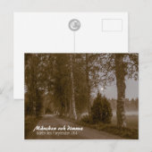 モンスケンoch dimma CC0545サイドバイポストカード ポストカード (正面/裏面)