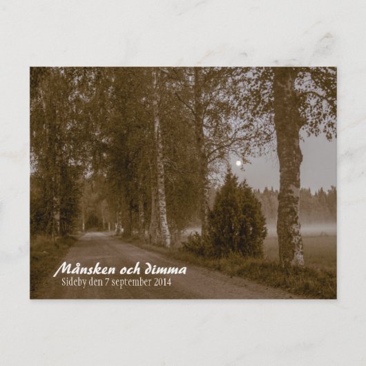 モンスケンoch dimma CC0545サイドバイポストカード ポストカード (正面)