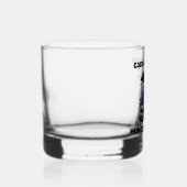 モンスタおもしろいーゴルフカートのギフトスポーツファン ウイスキーグラス (左)