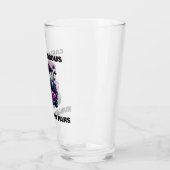 モンスタおもしろいーゴルフカートのギフトスポーツファン タンブラーグラス (左)