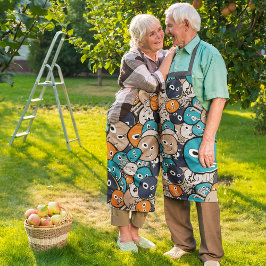 モンスタおもしろいーズ エプロン