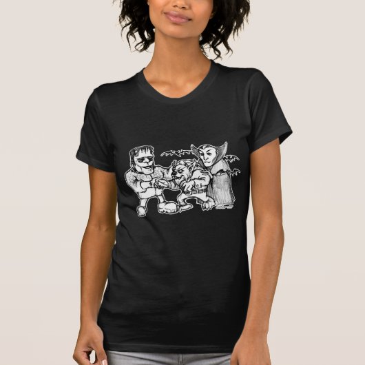 モンスタおもしろいーズ Tシャツ (正面)