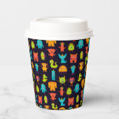 モンスタおもしろいー誕生日パーティー紙カップ 紙コップ (正面)