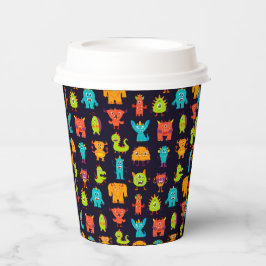 モンスタおもしろいー誕生日パーティー紙カップ 紙コップ