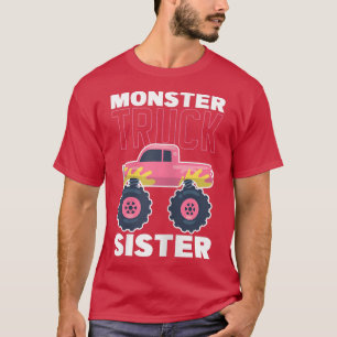 モンスタおもしろいー・トラック・シスター579 Tシャツ