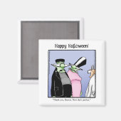 モンスタおもしろいー・ユーモア・マグネット マグネット (正面/裏面)