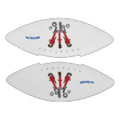 モンスタイおもしろいルを巻き上げるユーモア漫画 アメリカンフットボール (パネル)