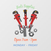 モンスタイおもしろいルを巻き上げるユーモア漫画 ウィンドウサイン (シート)