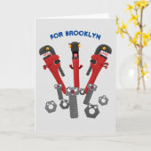 モンスタイおもしろいルを巻き上げるユーモア漫画 カード (黄色い花)