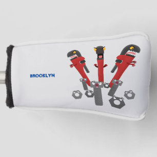 モンスタイおもしろいルを巻き上げるユーモア漫画 ゴルフヘッドカバー