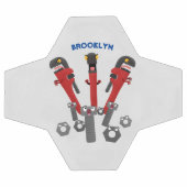 モンスタイおもしろいルを巻き上げるユーモア漫画 サッカーボール (フラット)