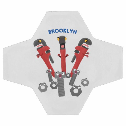 モンスタイおもしろいルを巻き上げるユーモア漫画 サッカーボール (フラット)