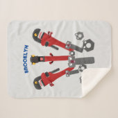 モンスタイおもしろいルを巻き上げるユーモア漫画 シェルパブランケット (正面(横))