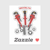 モンスタイおもしろいルを巻き上げるユーモア漫画 シール (シート)