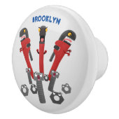 モンスタイおもしろいルを巻き上げるユーモア漫画 セラミックノブ (右)