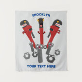 モンスタイおもしろいルを巻き上げるユーモア漫画 タペストリー (正面)