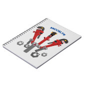 モンスタイおもしろいルを巻き上げるユーモア漫画 ノートブック (左側)