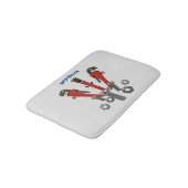 モンスタイおもしろいルを巻き上げるユーモア漫画 バスマット (アングル)