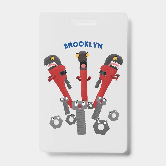 モンスタイおもしろいルを巻き上げるユーモア漫画 バッジ (正面)