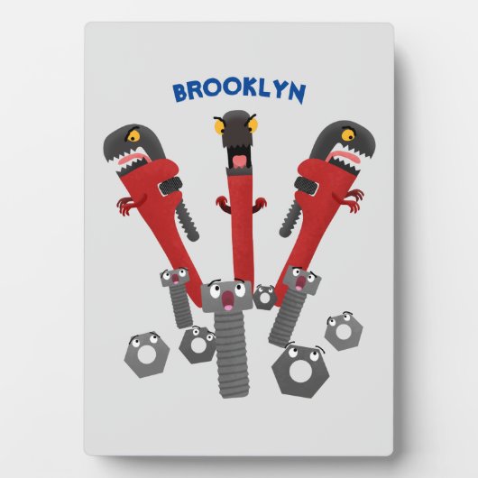 モンスタイおもしろいルを巻き上げるユーモア漫画 フォトプラーク (正面)