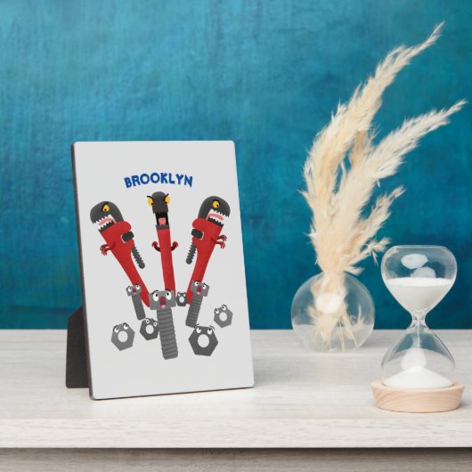 モンスタイおもしろいルを巻き上げるユーモア漫画 フォトプラーク (側面)