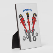 モンスタイおもしろいルを巻き上げるユーモア漫画 フォトプラーク (側面)