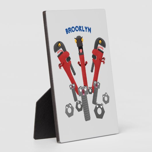 モンスタイおもしろいルを巻き上げるユーモア漫画 フォトプラーク (側面)