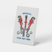 モンスタイおもしろいルを巻き上げるユーモア漫画 台座サイン (正面)