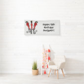 モンスタイおもしろいルを巻き上げるユーモア漫画 横断幕 (インサイチュ)