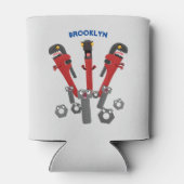 モンスタイおもしろいルを巻き上げるユーモア漫画 缶クーラー (裏面)