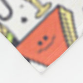 モンスタカッコいいおもしろいーズ フリースブランケット (角)