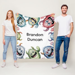 モンスタカラフルーズ3位。誕生日パーティギフト フリースブランケット