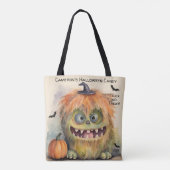 モンスタカラフルー・ハロウィーンキャンディ トートバッグ (裏面)