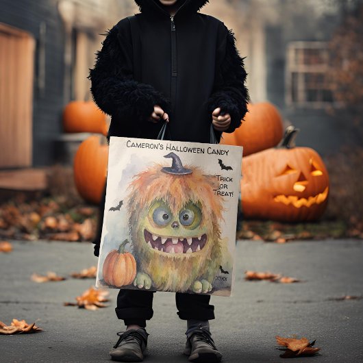 モンスタカラフルー・ハロウィーンキャンディ トートバッグ