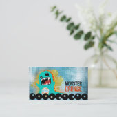 モンスタグランジー・ビジネス・カード 名刺 (スタンド正面)