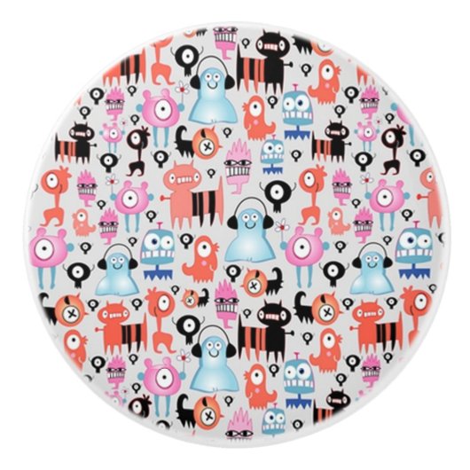 モンスタファンキーーズ セラミックノブ (正面)