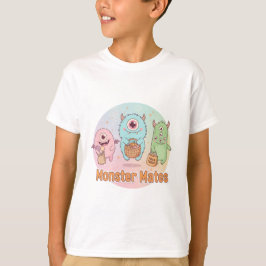 モンスタフレンドリーー・トリオ・ハロウィンTシャツ Tシャツ