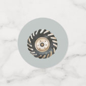 モンスタモダンートラックレーシングタイヤウォーター色 コンフェッティ (スモール正面)