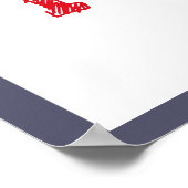 モンスタモダンートラック誕生日パーティー歓迎サイン ポスター (角)